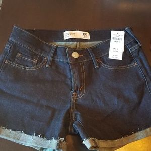 🧡 Brand New Dark Wash Abercrombie Jean shorts